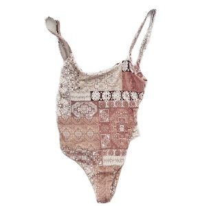 Amuse Society NWT one piece bathing suit